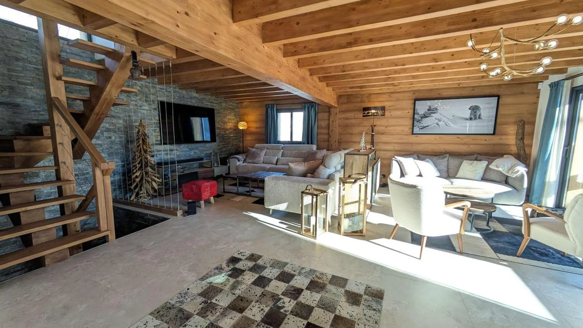 Les Gets - Chalet Moderne 5 Chambres Avec Jacuzzi, Cheminee Et Garage - Fr-1-623-367 France