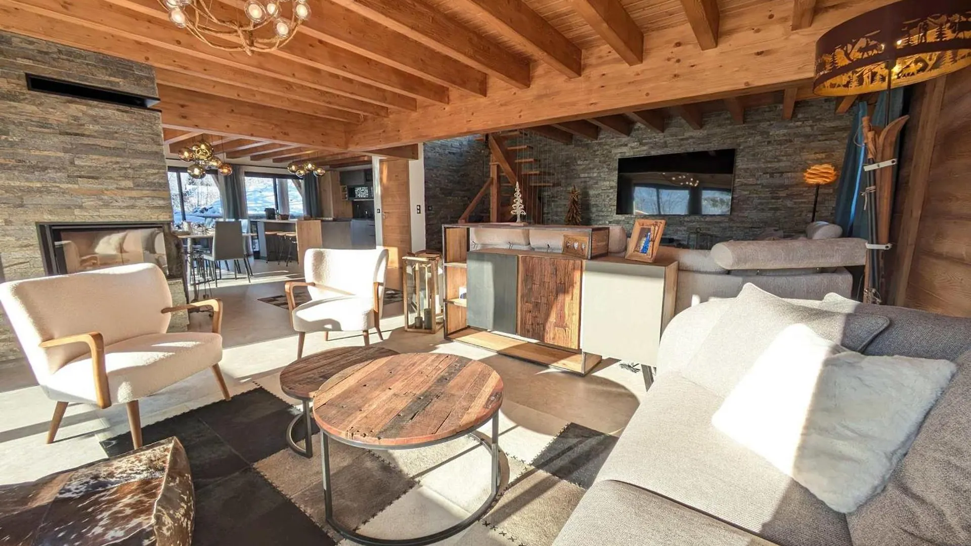 Les Gets - Chalet Moderne 5 Chambres Avec Jacuzzi, Cheminee Et Garage - Fr-1-623-367 France